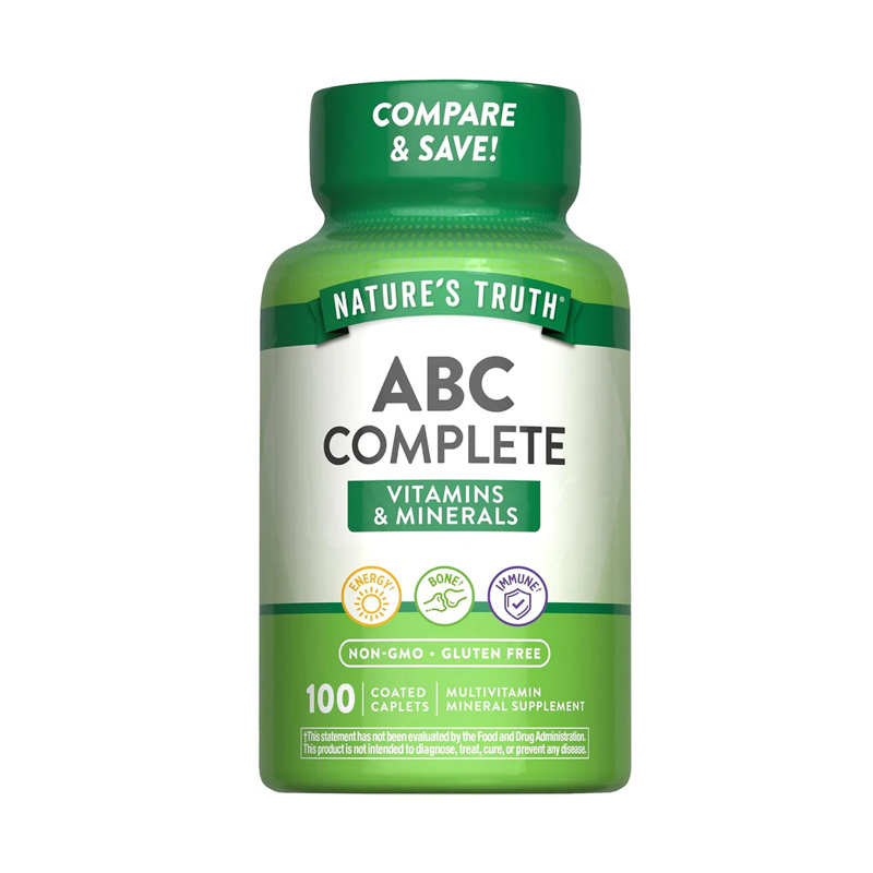 NT11071 NATURES TRUTH ABC VITAMINAS & MINERALES 100T