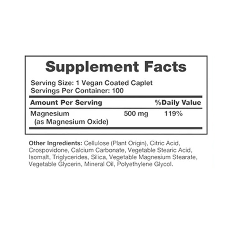 SD9981 SUNDANCE MAGNESIO ULTRA 500MG 100T ETIQ