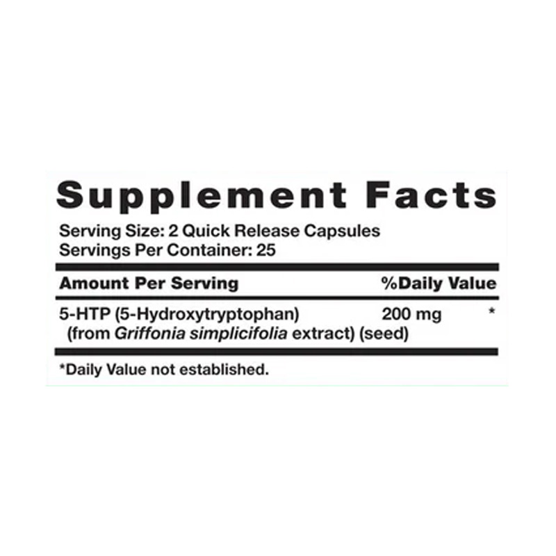 NT3960 NATURES TRUTH5 HTP 100MG 50C ETIQ