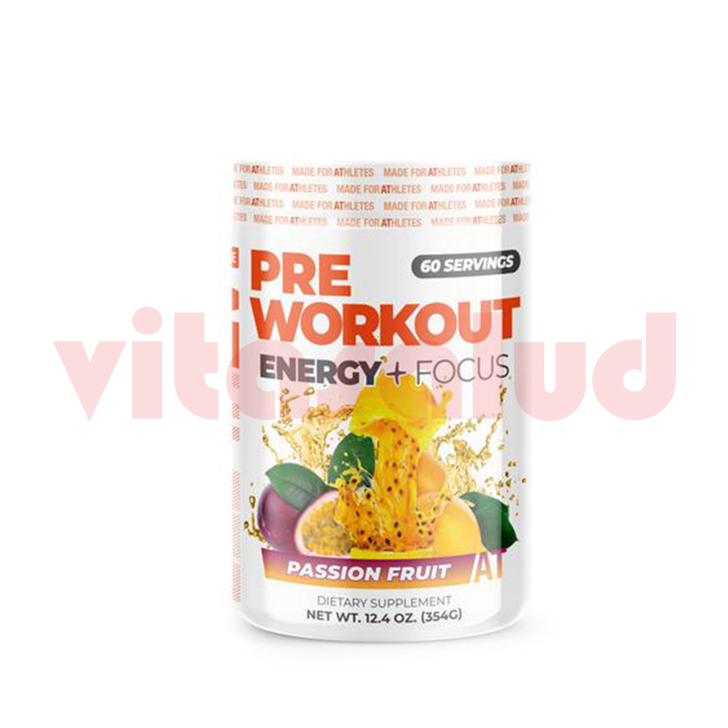 PRE WORKOUT ENERGY FOCUS PASSION FRUIT 12.4 OZ 60 SERVICIOS Vitasalud
