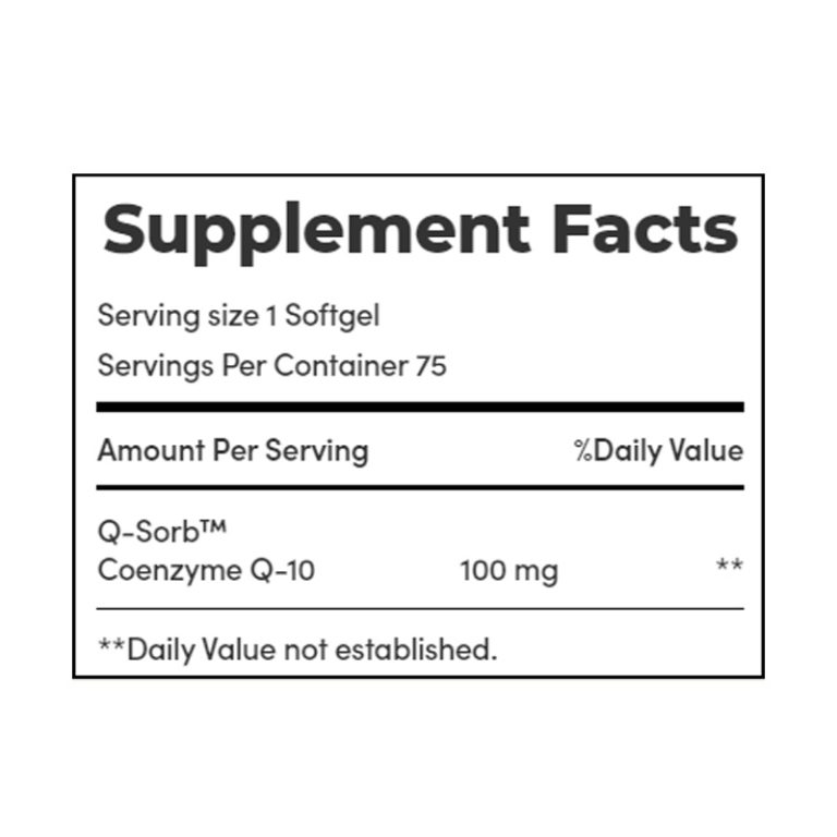 NATURE S BOUNTY CO Q10 100MG 75 CAPS Vitasalud