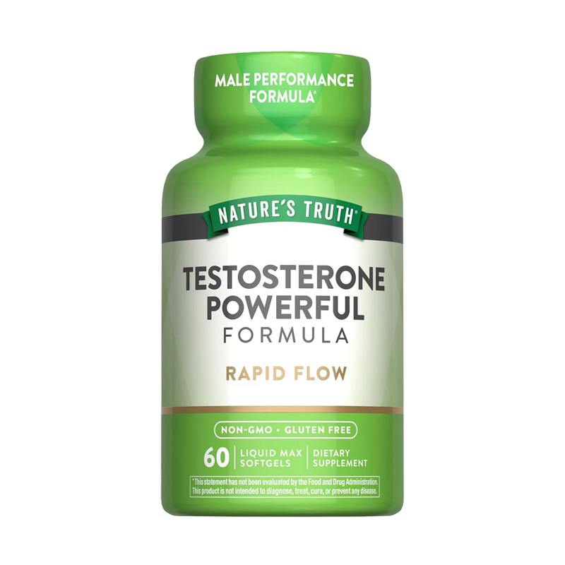 NT17321 NATURES TRUTH TESTOSTERONE POWER FOR MEN 60 CAPS