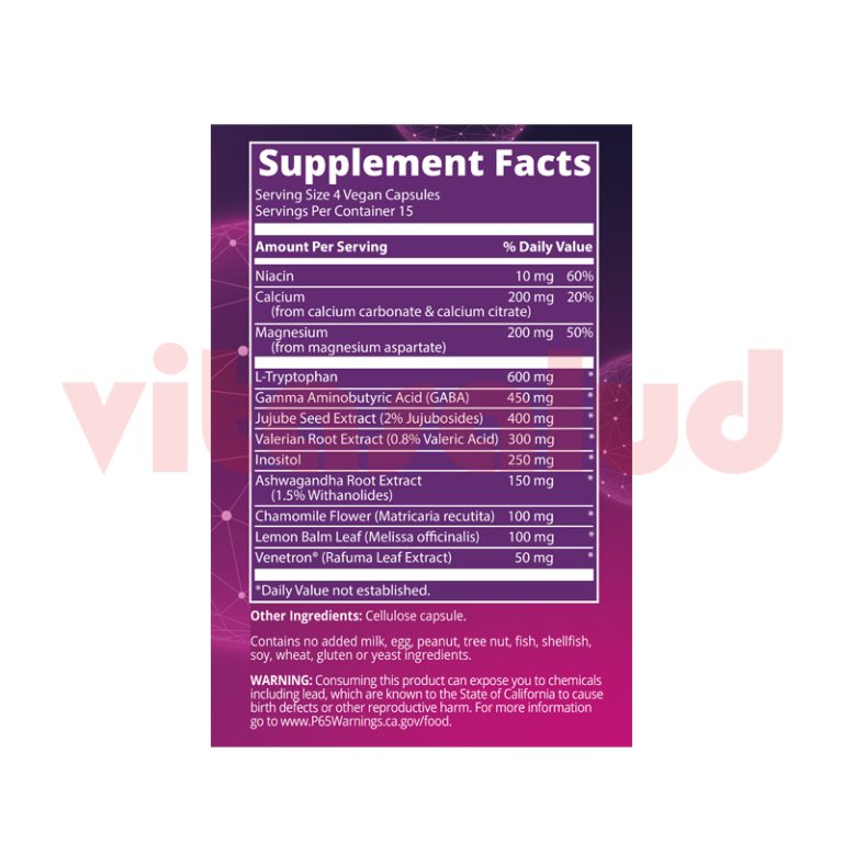 MRM RELAX ALL CALM & SLEEP 60 CAPS Vitasalud