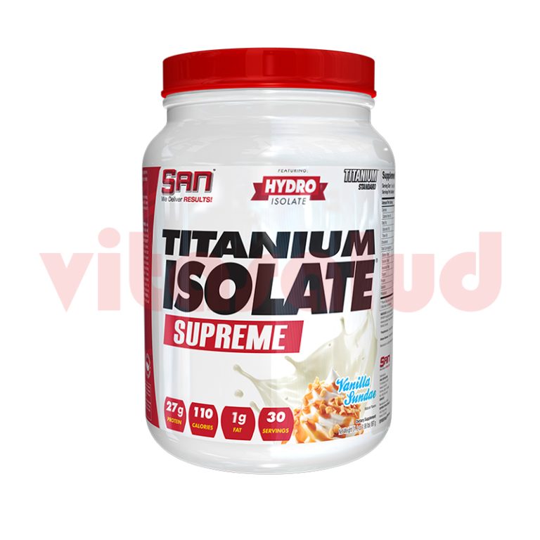 SAN TITANIUM ISOLATE SUPREME 2LB/M VAINILLA – Vitasalud