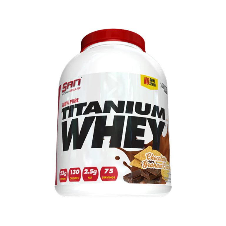 SAN TITANIUM WHEY CHOCOLATE GRAHAM CRACKER 5LB Vitasalud