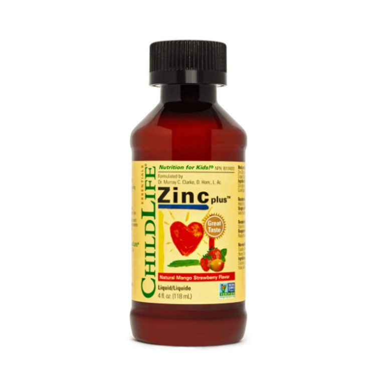 CHILDLIFE ZINC PLUS LIQUIDA 4OZ SABOR MANGO Y FRESA – Vitasalud