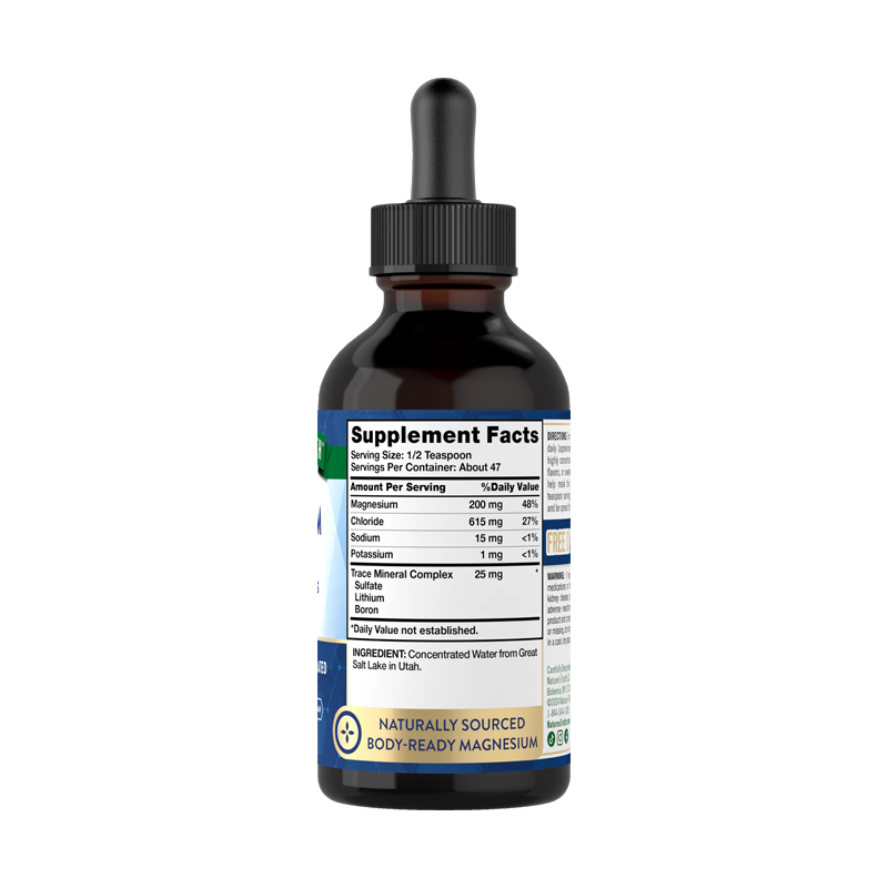 NT24241 NATURES TRUTH MAGNES LIQUID TRACEMIN+ELECT 4OZ ETIQ