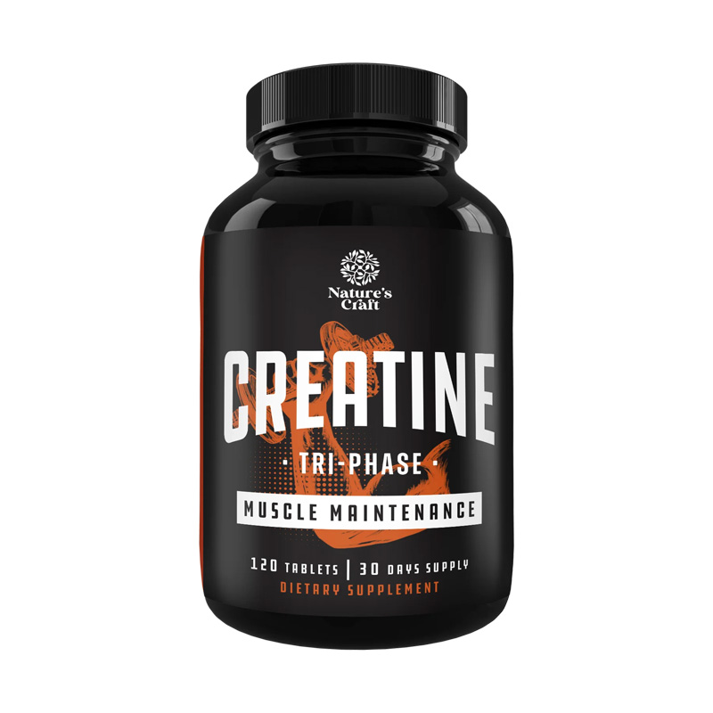 CR7002 NATURES CRAFT CREATINE TRI-PHASE 120T
