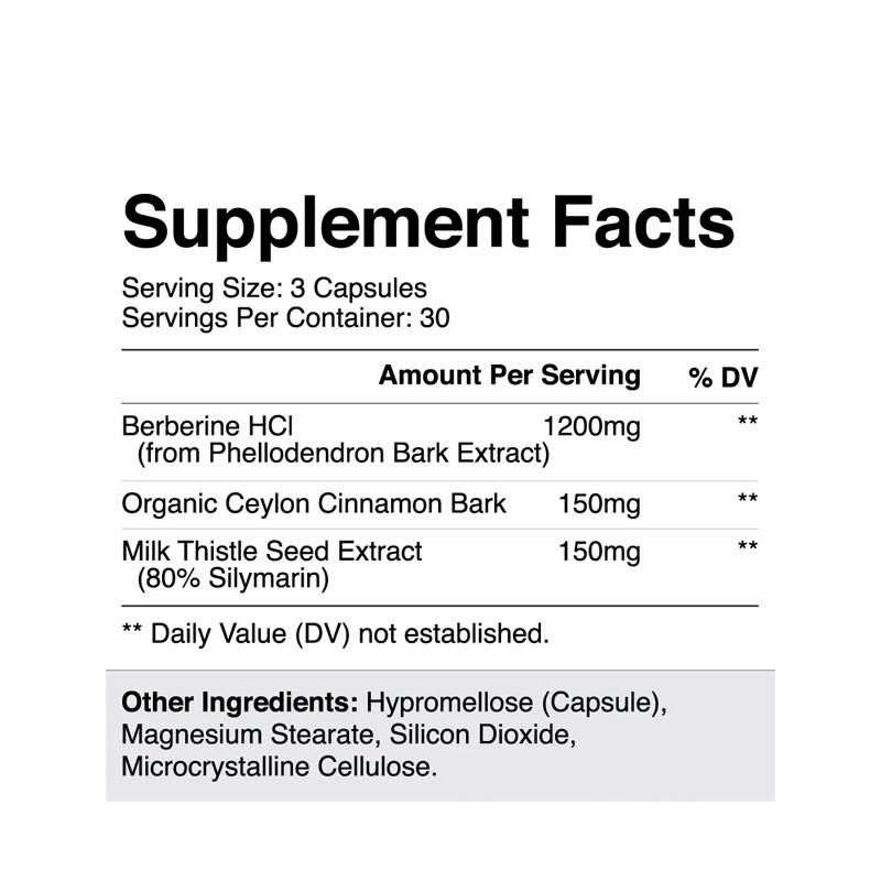 CR8654 NATURES CRAFT BERBERINE 90C ETIQ