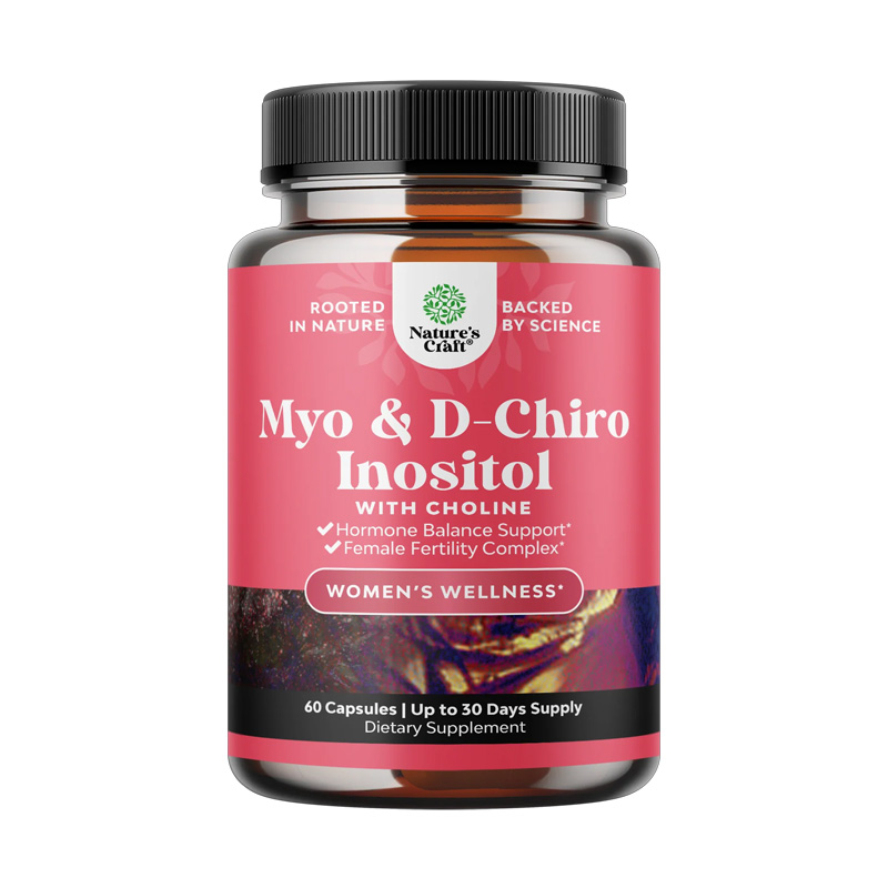 CR9963 NATURES CRAFT MYO&DCHIRO INOSITOL 60C
