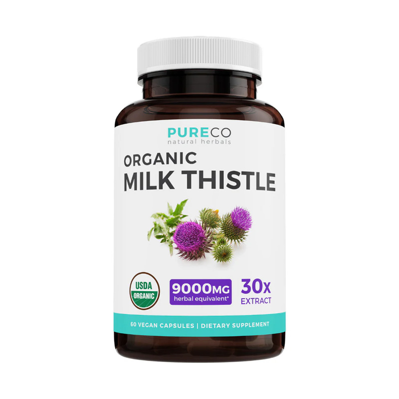 PU1048 PURE CO MILK THISTLE ORGANIC 60C