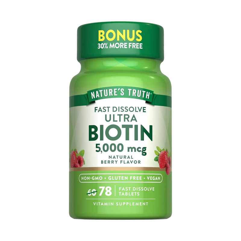 NT1271 NATURES TRUTH BIOTIN 5000MCG BERRY 78T