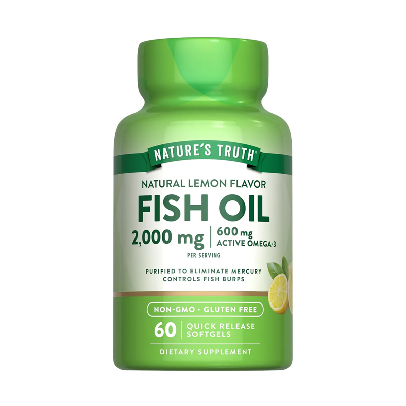 NT900 NATURES TRUTH OMEGA 3 2000 LEMON TR 60C
