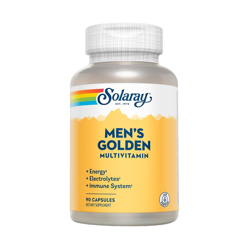 SOL4794 SOLARAY MEN'S GOLDEN MULTIVITAMIN 90C
