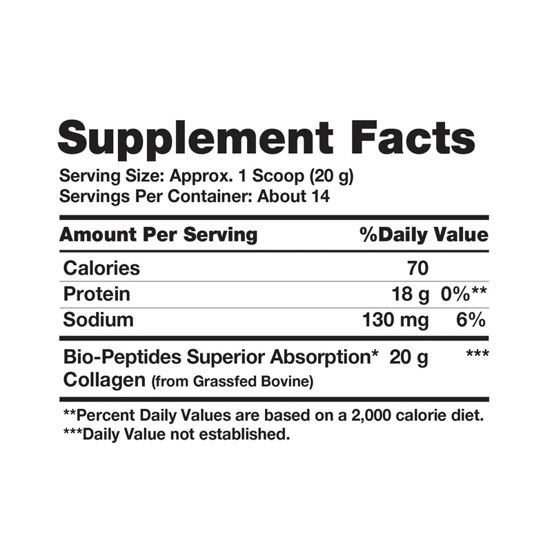 M27082 NEOCELL COLLAGEN PEPTIDES 10oz ETIQ