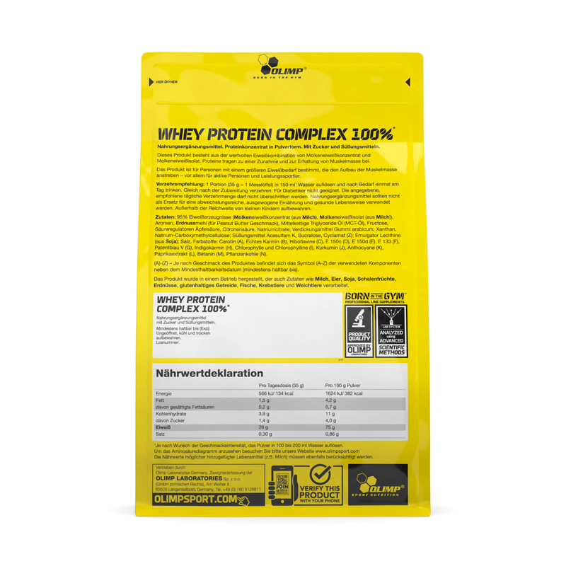 OL3798 OLIMP WHEY PROTEIN COMPLEX VANILLA 1.5LBS ETIQ