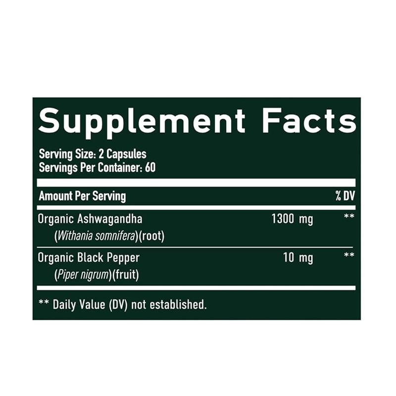 SM5834 SM NUTRITION ASHWAGANDHA 300MG 120C ETIQ