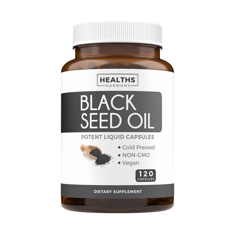 HM71055 HEALTHS HARMONY BLACK SEED OIL 1000MG 120C