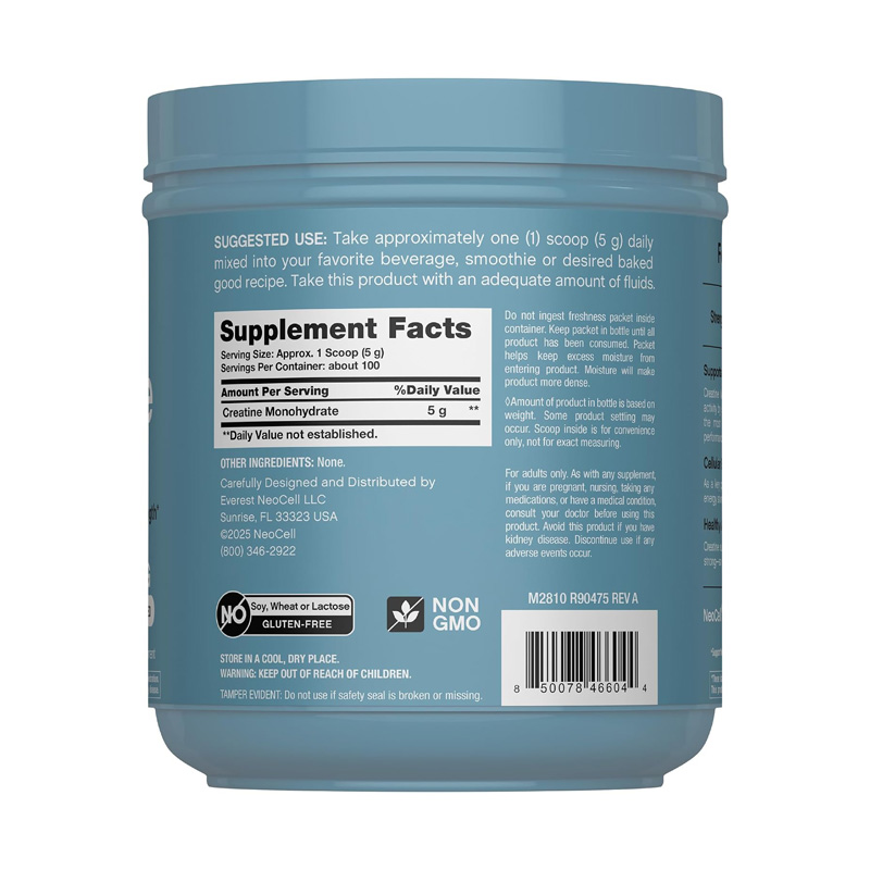 M2810 NEOCELL CREATINA MONOHYDRATE UNFLAVORED 1,1lb ETIQ