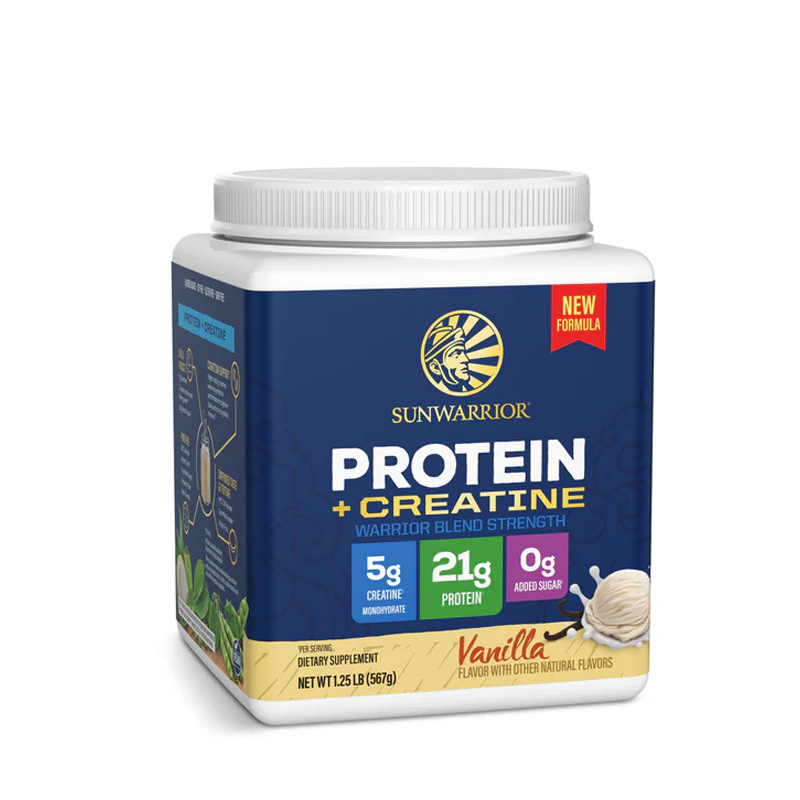 SW92360 SUNWARRIOR PROTEIN + CREATINE 1.25 lb sabor vanilla