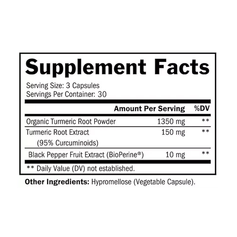 BI43040 BIOSHWARTZ TURMERIC CURCUMIN 1500MG 90C ETIQ