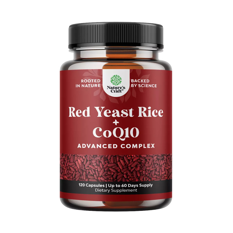 CR38611 NATURES CRAFT RED YEAST RICE + CO Q10 120C