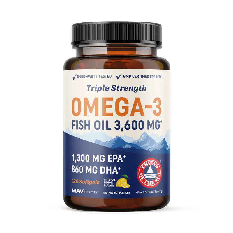 MA27305 MAV NUTRITION OMEGA 3 3600MG 120C