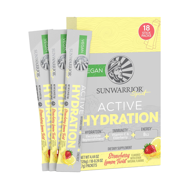 SW2054 SUNWARRIOR HYDRATION STRAWBERRY LEMON 18.24oz